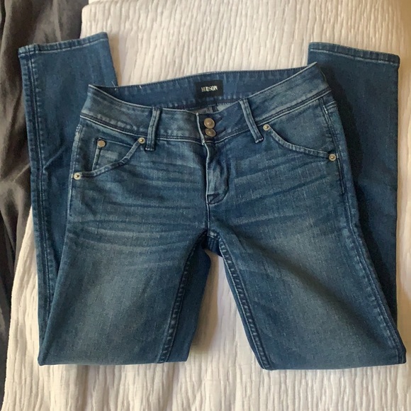 Hudson crop Collin skinny jeans - Picture 2 of 2